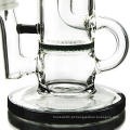Bent Neck Hookah Glass tubos de água de fumar com Klein Recycler (ES-GB-342)